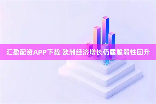 汇盈配资APP下载 欧洲经济增长仍属脆弱性回升